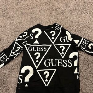 Guess Monochrome Logo Sweatshirt